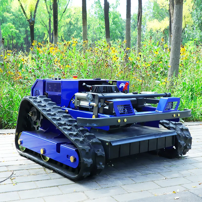 Customized professional and efficient remote-controlled robotic lawn mower, suitable for lawn repair in sports fields and garden