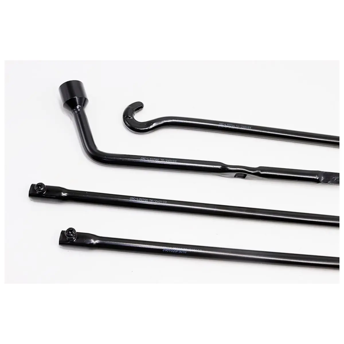 1 Set Spare Tire Jack Tool Lug Wrench Kit T6 on-Board Tool Repair Kit for T8 Tire Tools 3901050P3010