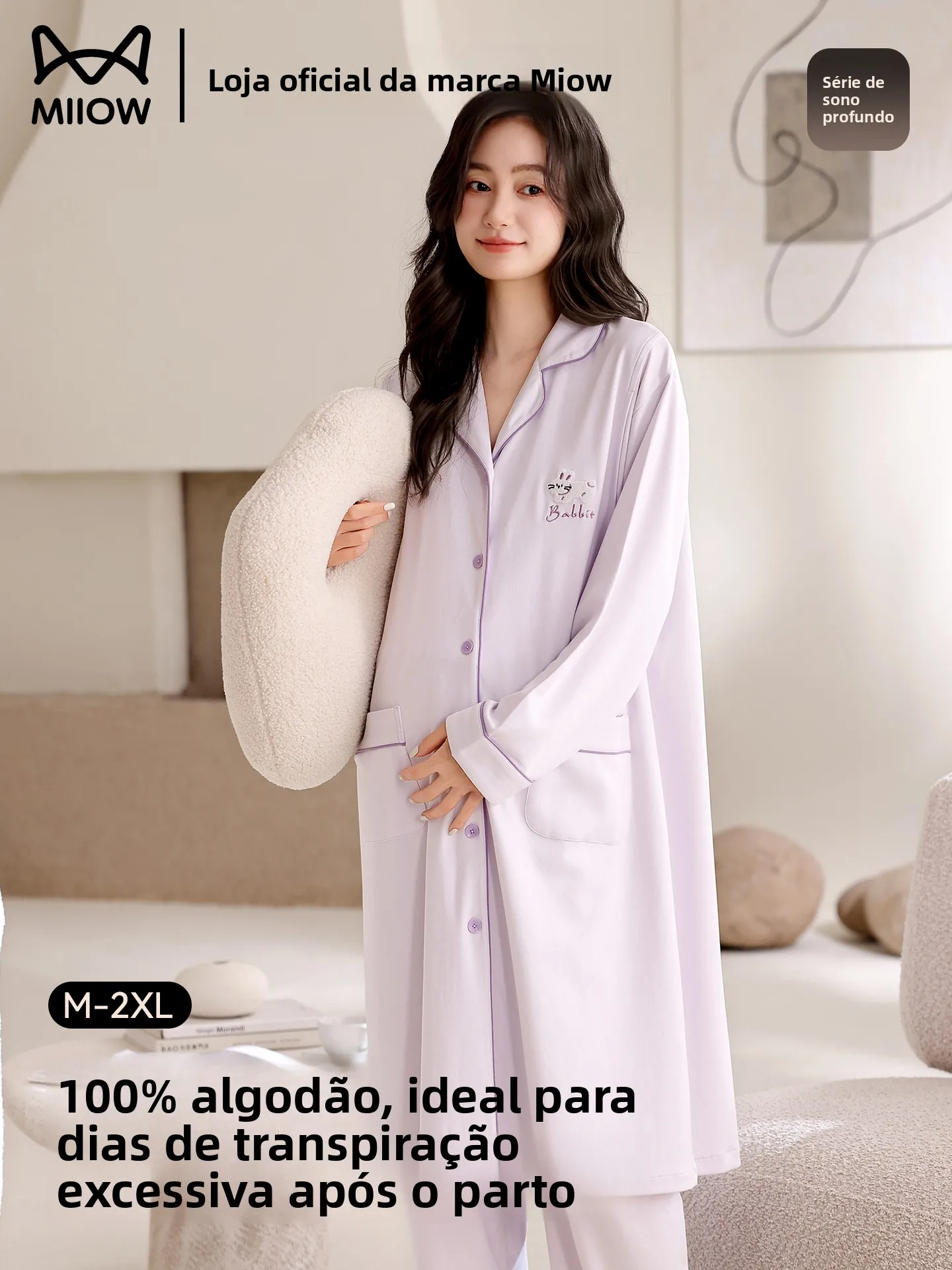 vetements-de-nuit-de-maternite-en-pur-coton-vetements-d'allaitement-vetements-d'interieur-absorbant-la-transpiration-vetements-d'hopital-pour-femmes-enceintes-et-post-partum-vetements-d'interieur-pour-le-printemps-et-l'automne