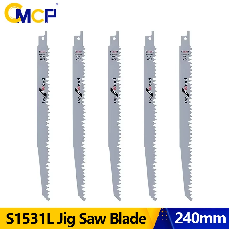 cmcp-2-5-pecas-de-laminas-de-serra-alternativa-s1531l-9-''lamina-de-serra-multipla-para-corte-de-madeira-e-metal-renovador-ferramentas-eletricas-acessorios