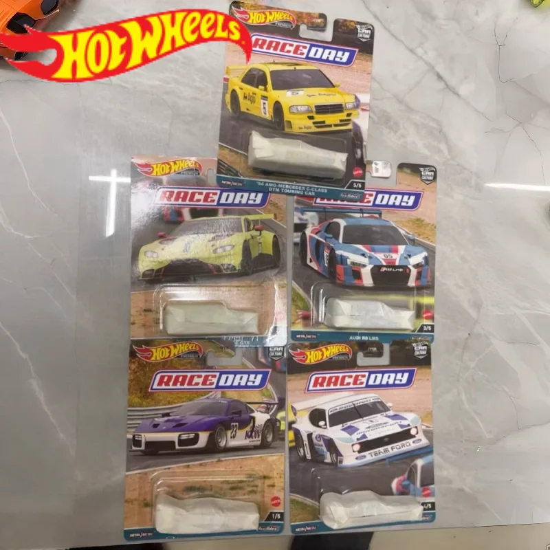 

Модель спортивного автомобиля из сплава ограниченной серии — высококачественная коллекционная игрушка для детей, праздничный подарок, новая серия Hot Wheel Race Day