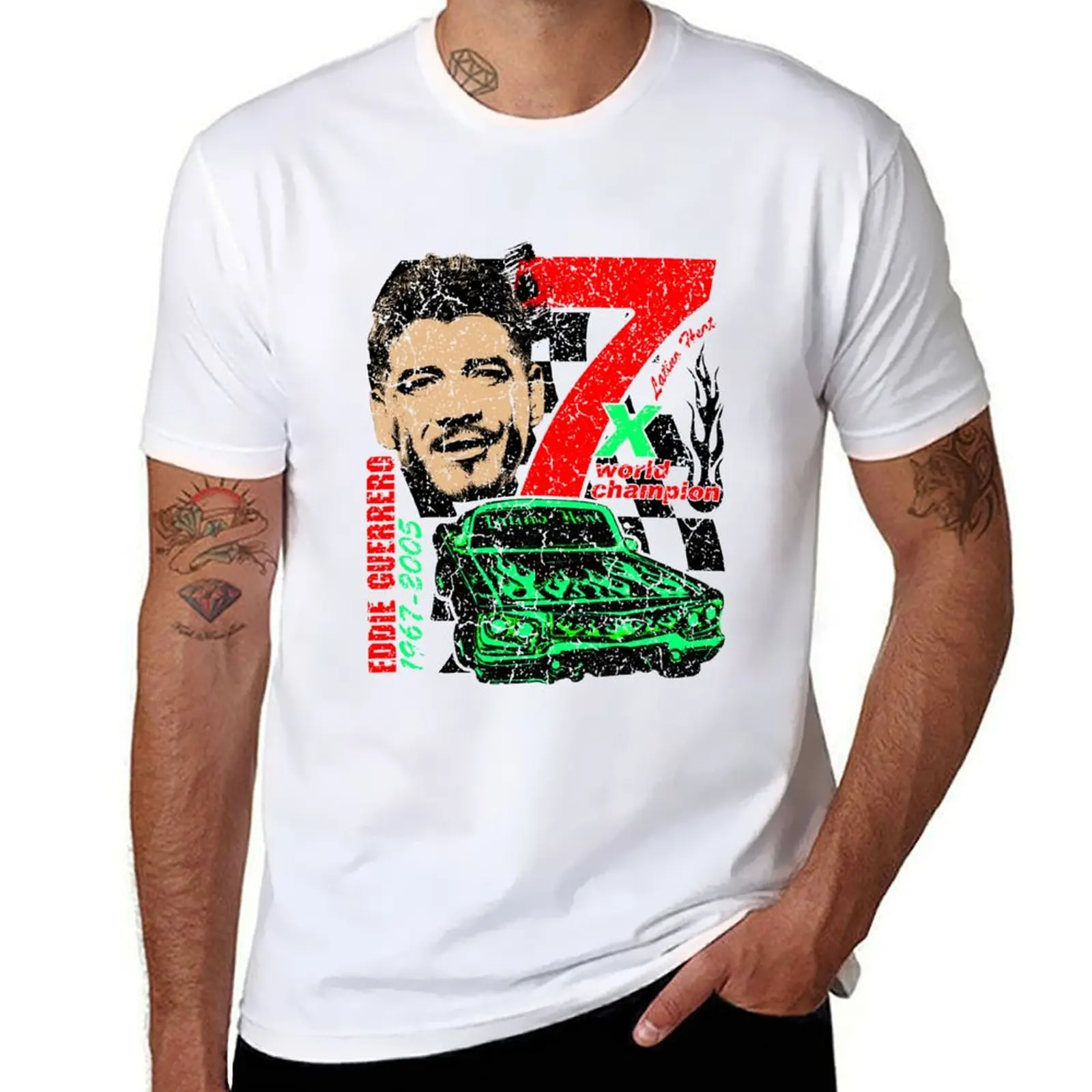 

EDDIE GUERRERO T-Shirt t shirts for man cotton soft cotton t shirts high quality t shirts for man graphic funny T-shirt