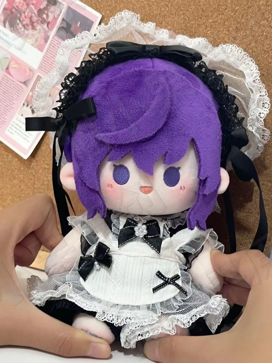 20cm Asahina Mafuyu Project Sekai Game Figure Cute Cotton Body Cosplay Dress Up Plushie Pillow Stuffed Birthday Gift