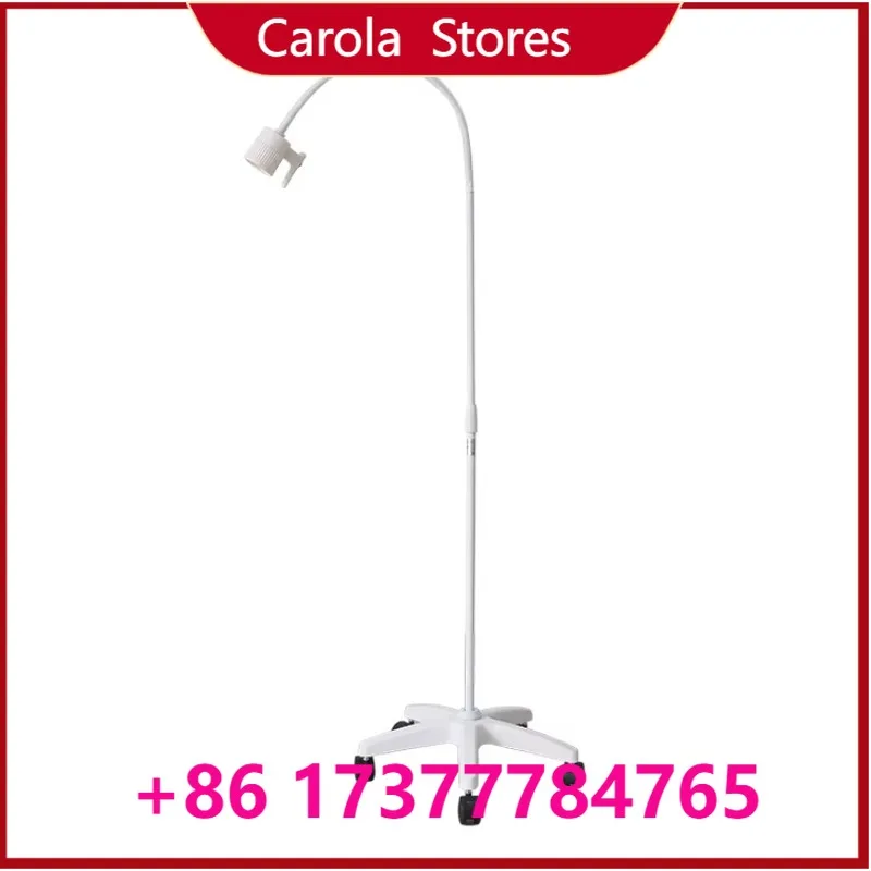 LIZE Mobile Standing LED Veterinary Exam Adjustable Brightness Flexible Metal Operating Examination Light