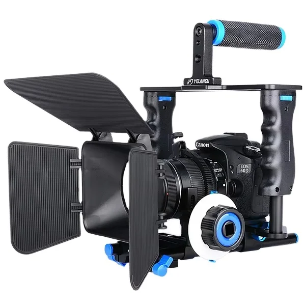

High Quality C200 Handheld Stabilizer System Video Rig DSLR Cage Kit For Canon For Nikon