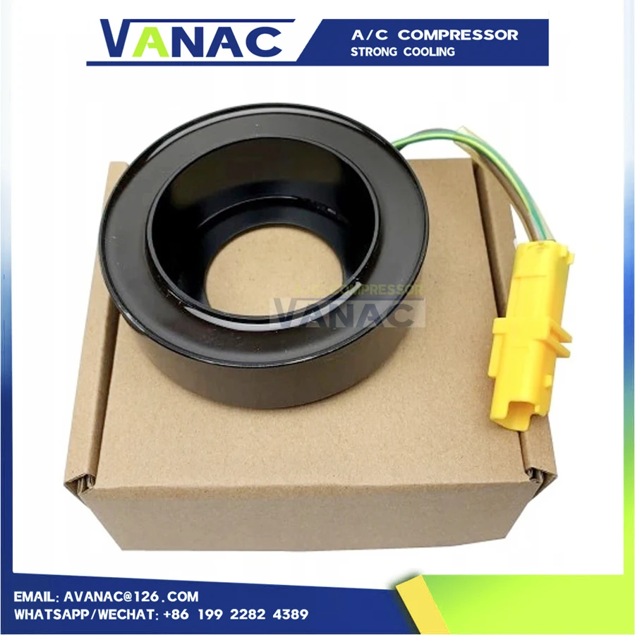 

9672867380 6453QK Катушка сцепления компрессора кондиционера для Peugeot 207 208 3008 304 308 508 6C12 9651910980 9684480480 6453XJ 648744