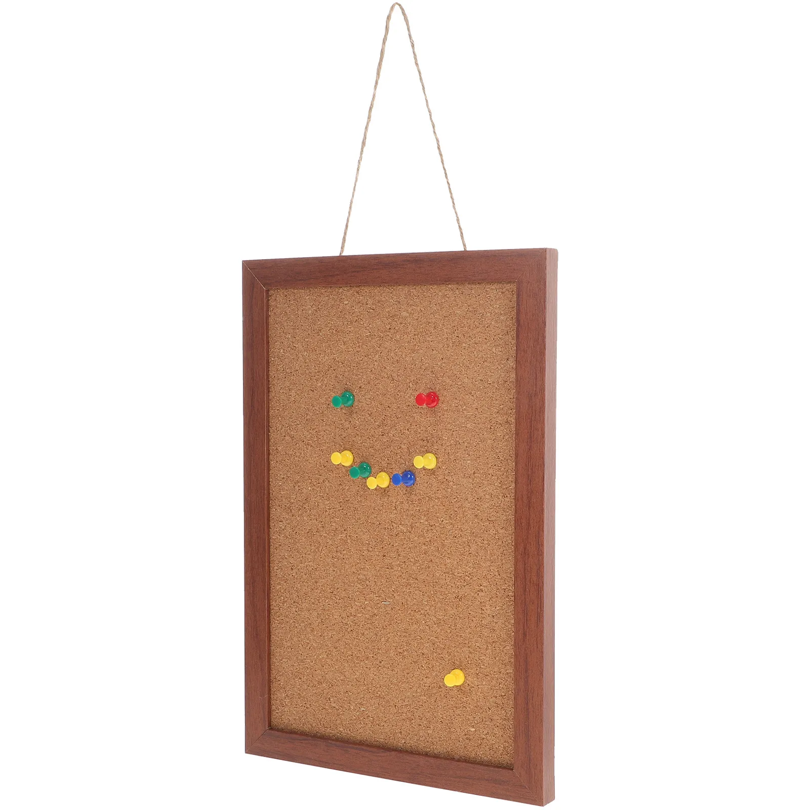 Photo Wall Wooden Message Board Bulletin Board Smooth Writing Chalkboard for Home Office Classroom Meeting Photo Wall