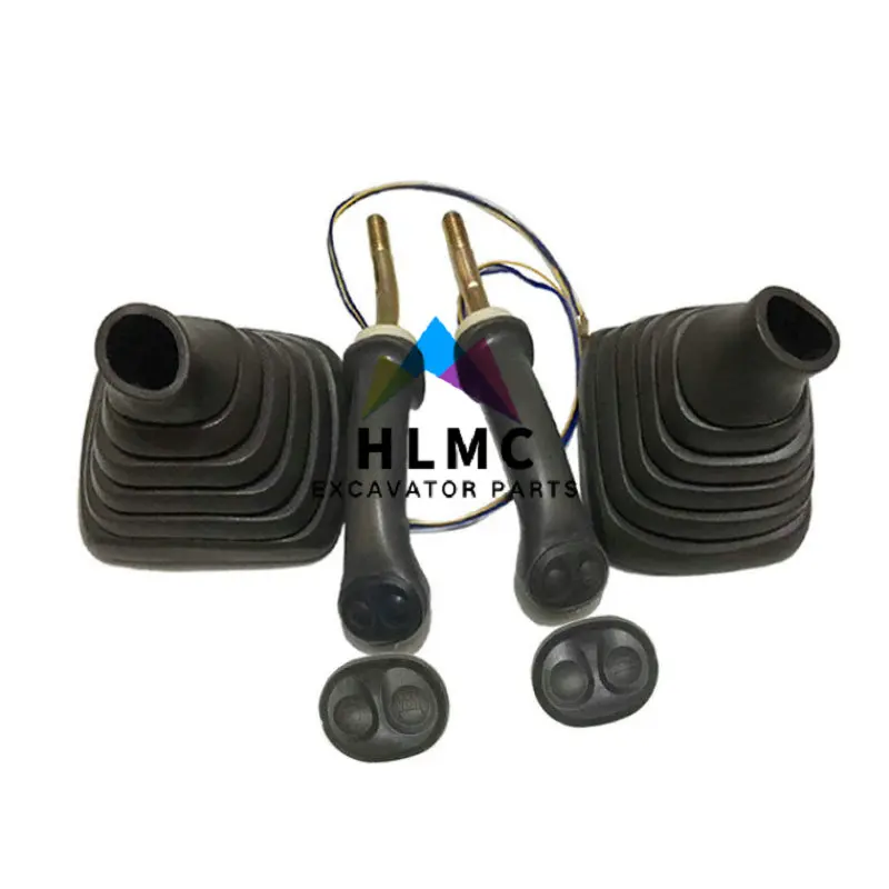 HD820-1-2-3-5/820R Two-Button Joystick Operating Handle Glue Excavator Accessories