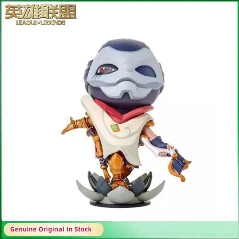 

Original LOL League of Legends Khada Jhin The Virtuoso Q Version Anime Action Figures Collectible Ornaments Model Toys Gift