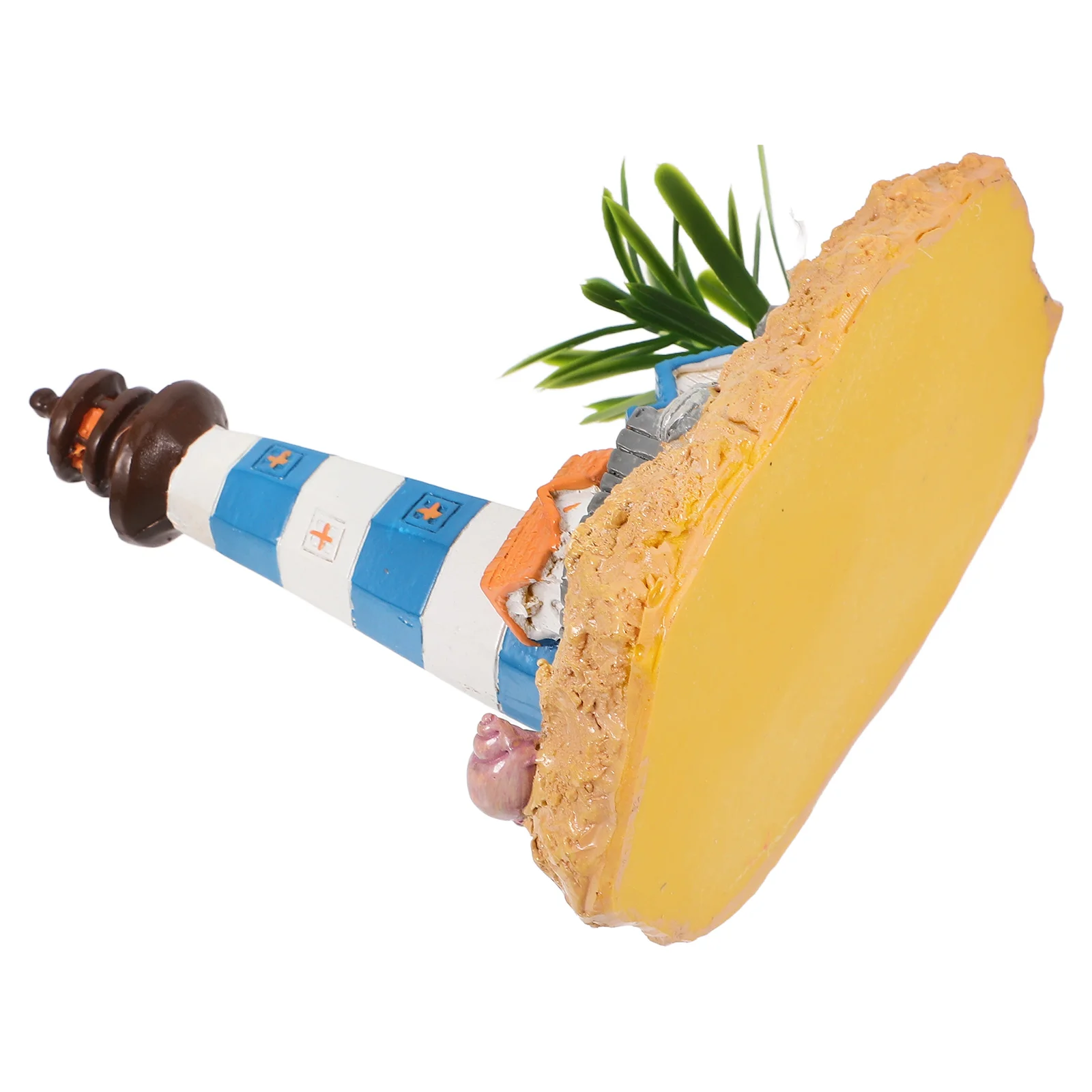 

Lighthouse Decoration Resin Castle Fish Tank Accessories Aquarium Stones Decorations Betta Fish Hideout Reptile Habitat Nautical