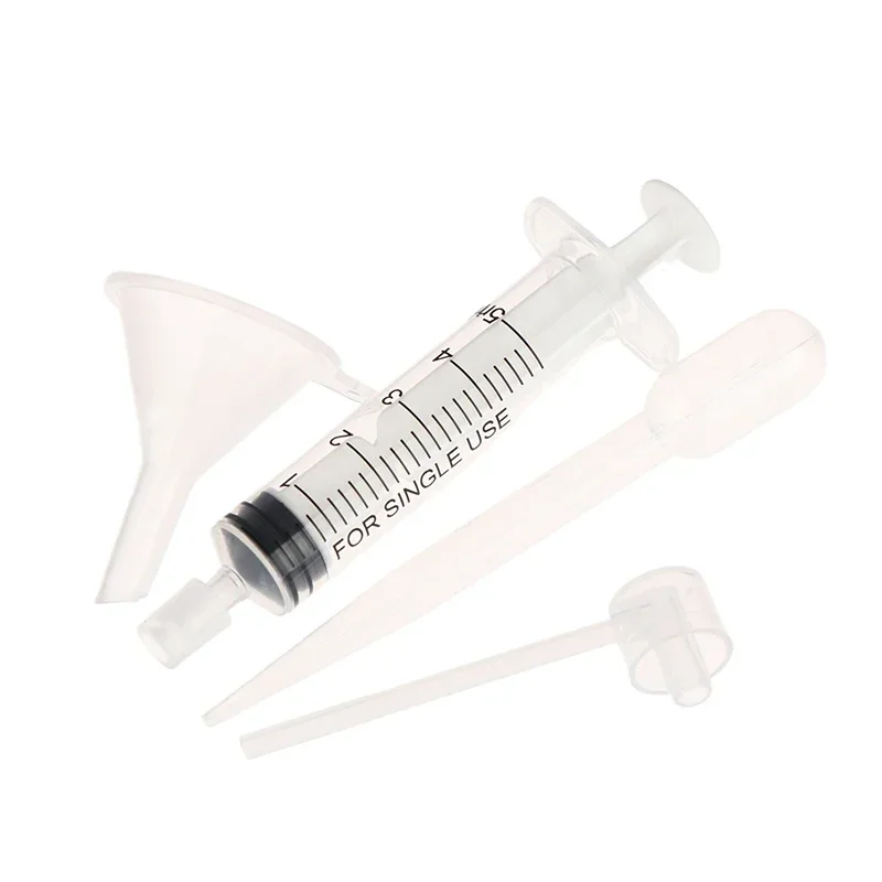 3/4Pcs Perfume Refill Tools Set Plastic Diffuser Syringe Straw Dropper Funnel Spray Dispensing Required Cosmetic Tools