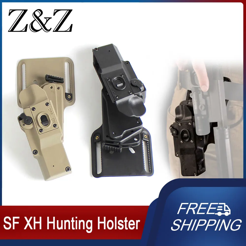 

Tactical Flashlight Holster Landing Adapter Suits Can be Stored XH15 XH35 X300UH-B Weapon Holsters Accessory