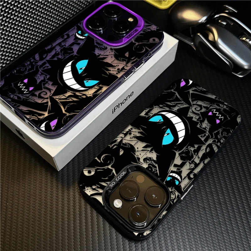 Cool Anime Y-Gengars Phone Case for y-pokemones Samsung Galaxy S26 S25 S24 S23 S22 S21 S20 Edge Plus 4G 5G Anti Fall Matte Cover