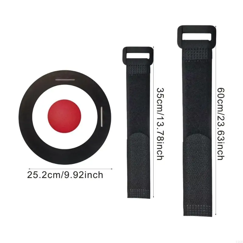 Football Training Targets Practice Equipment Football Goal Shootings Targets Disc Soccer Training Equipment Easy Install D5QD