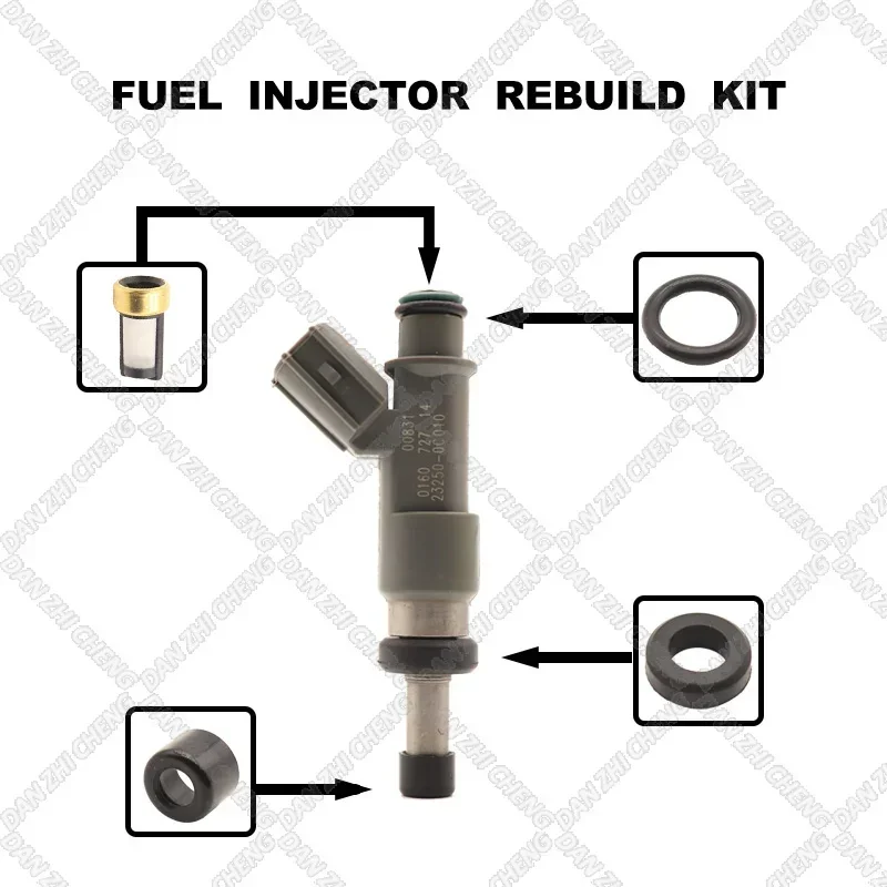 

Fuel Injectors Seals O-Ring Repair Filters for Toyota 4Runner Tacoma HILUX 2.7L 23250-0c010 23209-0c010 23209-79155