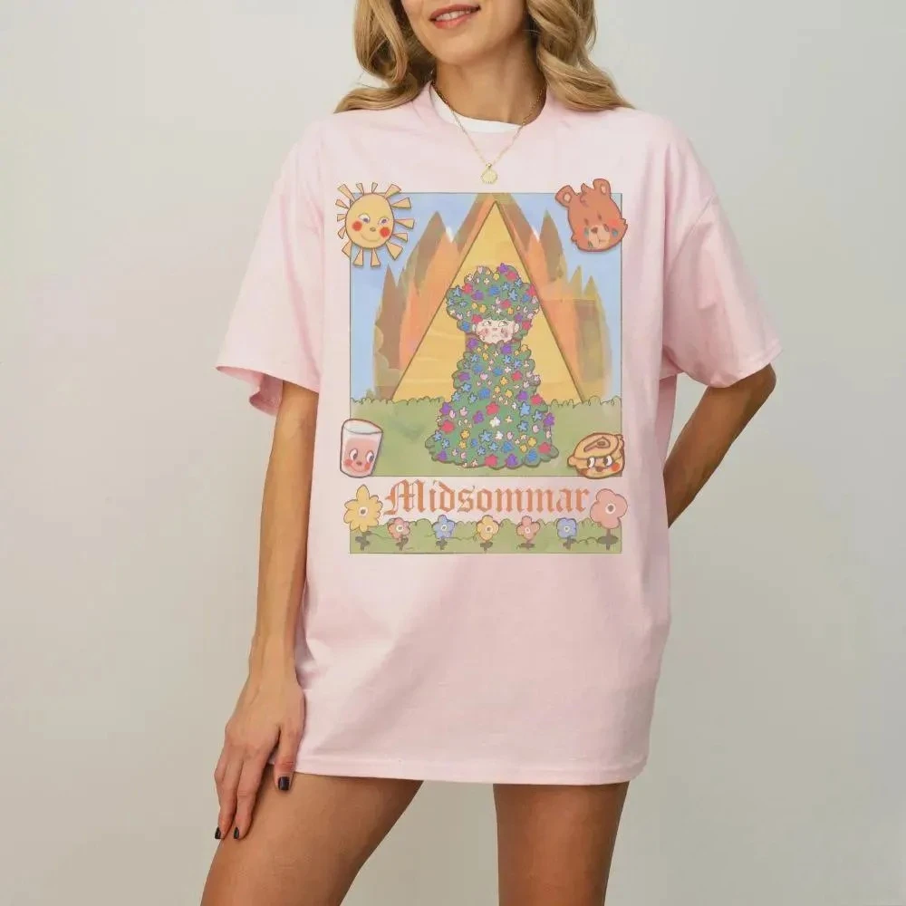Retro Midsommar Shirt Midsommar Sweatshirt Midsommar Tshirt Florence Pugh Shirt Midsommar Art Print Scary Movie Shirt