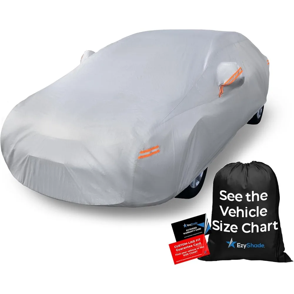 

10-Layer Waterproof Car Cover for All Weather - Fits SUV Sedan - See Size Chart
