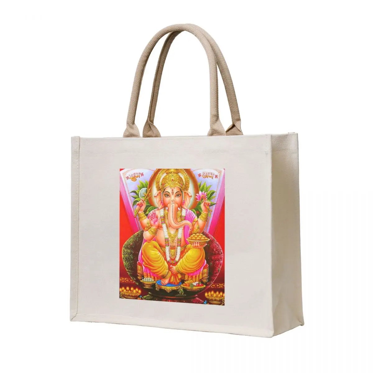 

Lord Ganesha, Ganesh, Bhagwan Ganesh, Ganpati Tote Bag bag for beach Canvas stote bag shopper woman