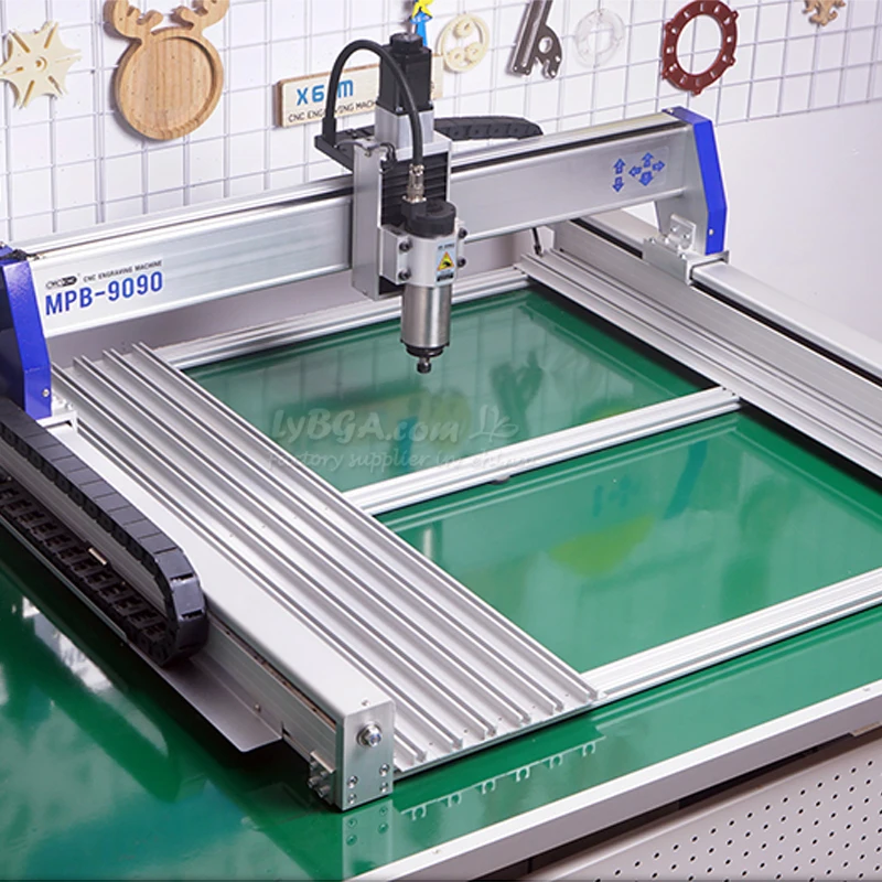 LY SYC Series Engraving Machine 6090 CNC Router Drilling and Milling Equipment Optional 3axis 4axis 800W 1500W MDF Worktable