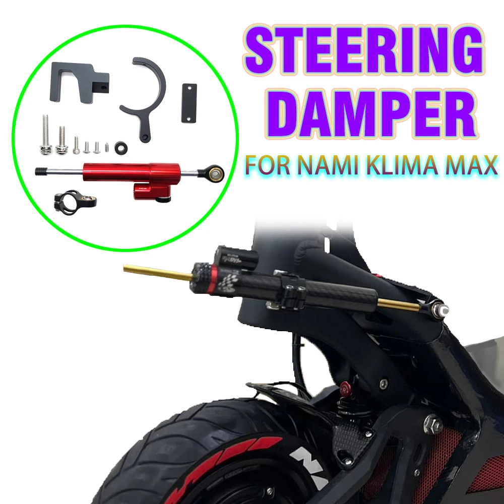 

Directional Steering Damping Bracket Kit Increase Speed Stability Safety Accessories For NAMI Klima Max Electric Scooter