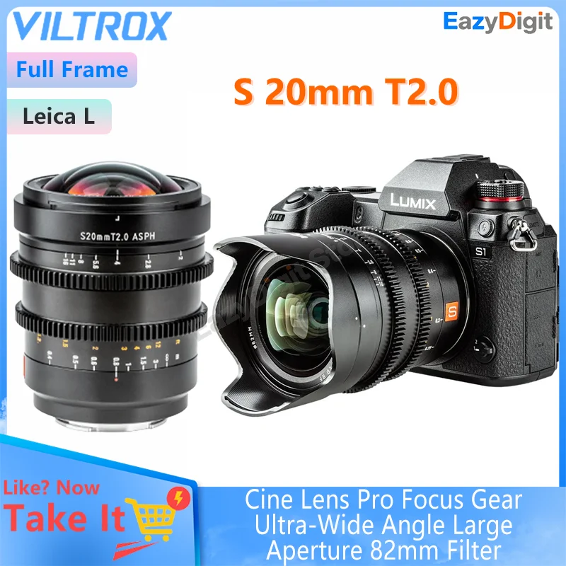 Viltrox S 20Mm T2.0…