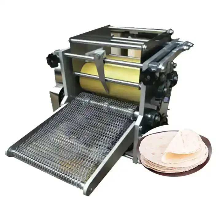 For Automatic industrial flour corn mexican tortilla machine taco roti maker press bread grain product tortilla making machines