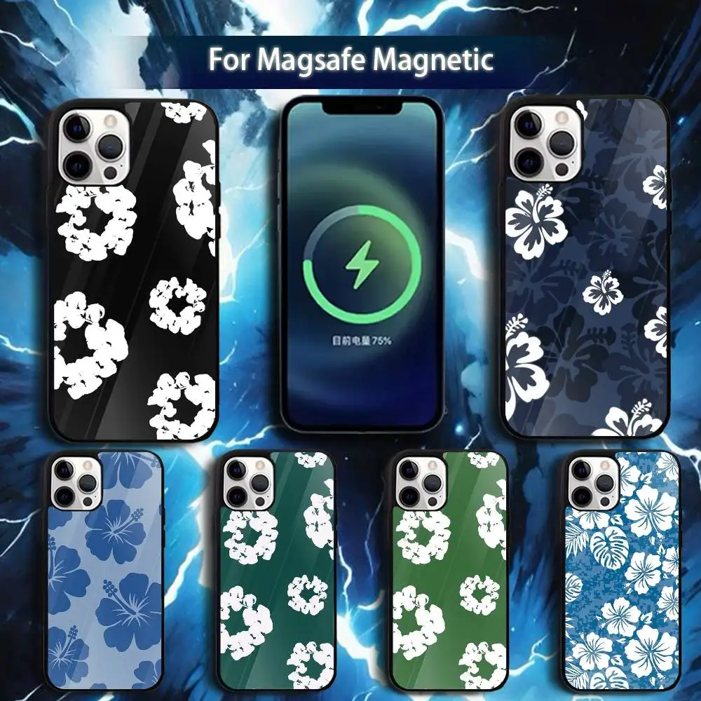 

F-FlowerS Denims T-Tears Phone Case For iPhone 17,16,15,14,13,12,11,Pro,Max,Plus,Mini,Magsafe,Magnetic Wireless Charging Case