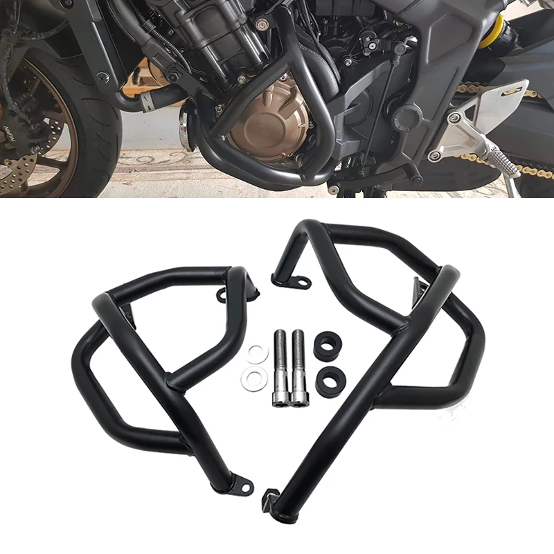 CB650R Engine Guard Crash Bar Bumper Protector Sliders Frame Protection Bars For HONDA CB650 R CB 650R 2019-2022 Motorcycle