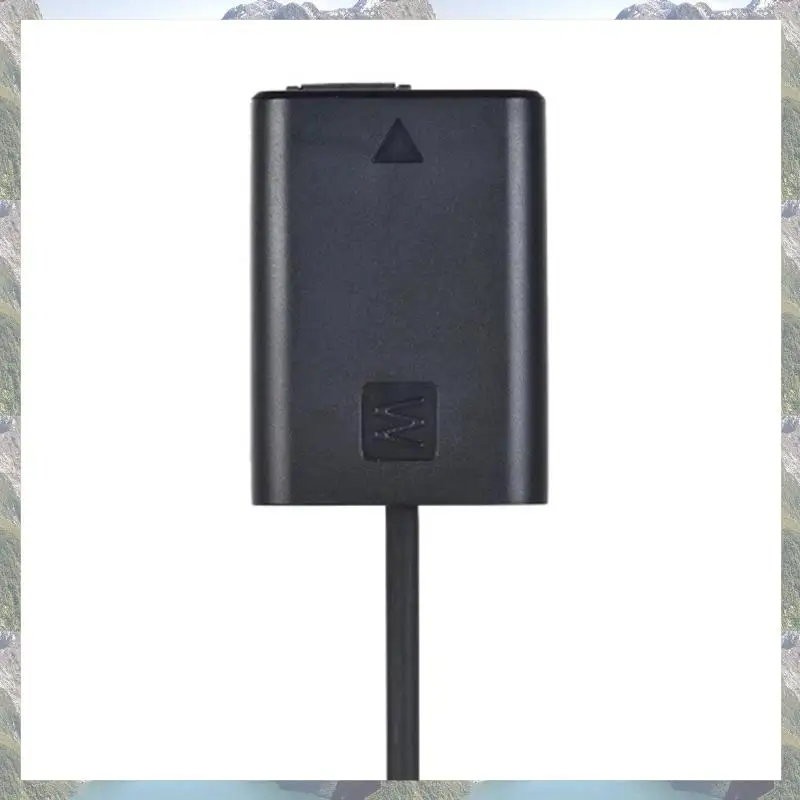 2025 جديد-V-Mount/أنطون باور D-Tap إلى NP-FW50 تيار مستمر مقرنة الطاقة الدمية محول البطارية ملفوف كابل لسوني A7 A7ii A7S A7R A7S