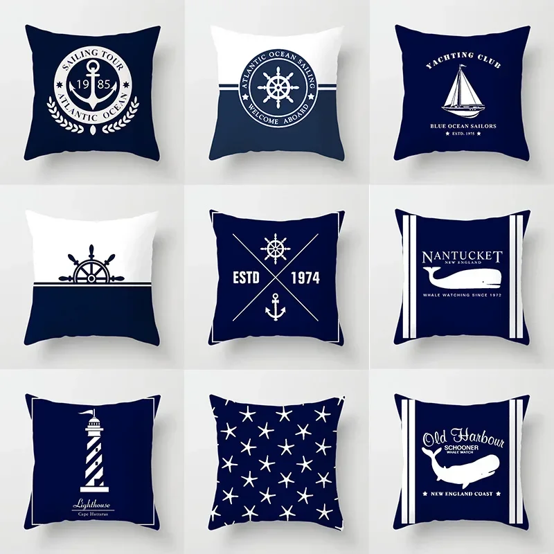 

​Tree Graffiti Cartoon Cushion Cover 45x45cm Sofa Living Room Home Decor