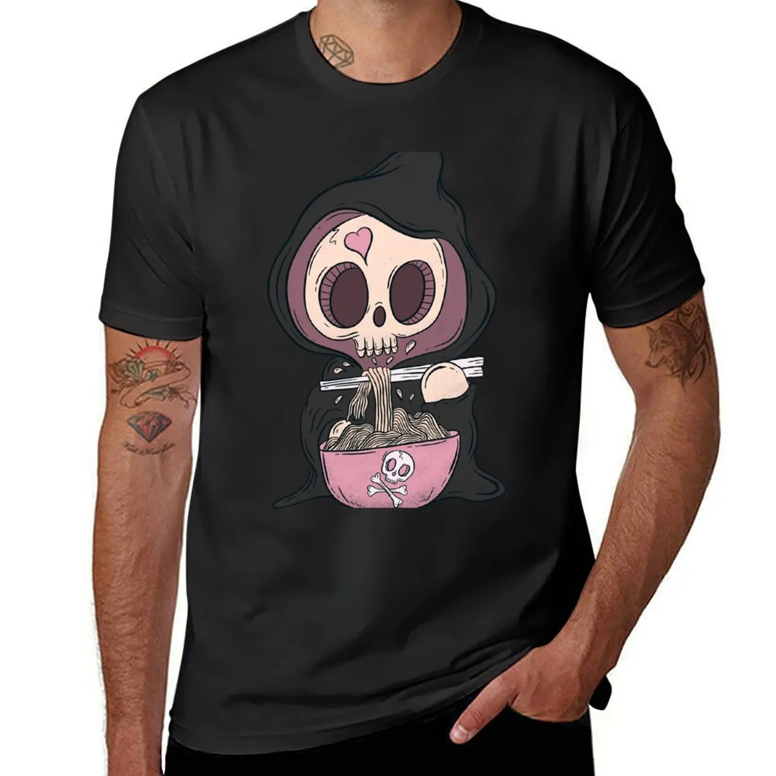 Death noodles T-Shirt hippie clothes cute clothes plain t shirts men