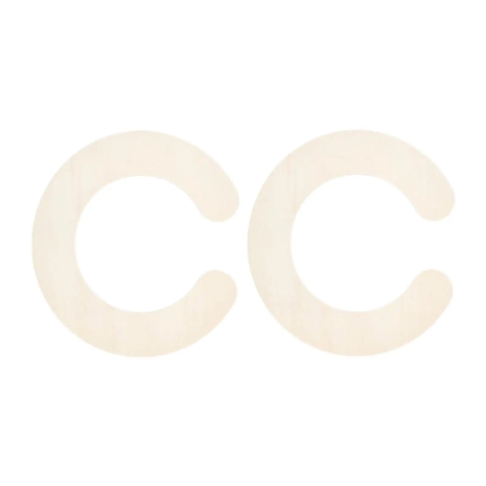 2x Semicircle Wool Ball Making Tools Semi-circular Shaped Knitting Tool Template