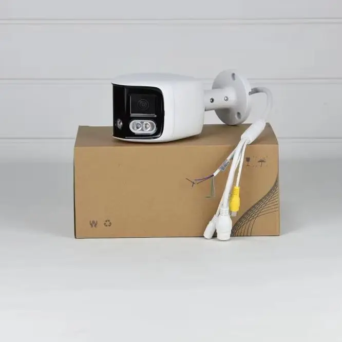 

Dahua compatible 8MP Panoramic IPC-PFW3849S-A180-AS-PV (oem) IP Camera PoE Sound Light Alarm Outdoor Bullet 2-Lens
