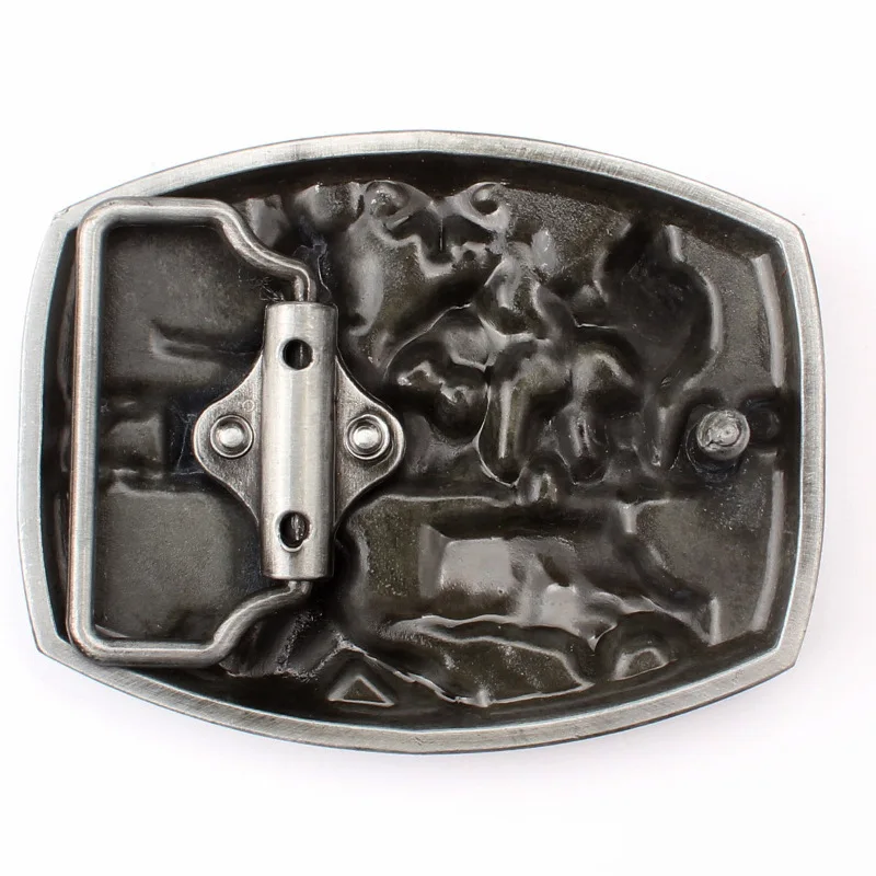 Medical Team Paramedic Ambulance MAN Belt Buckle Handmade Smooth Components  3D ALLOY Decorative METAL Waistband