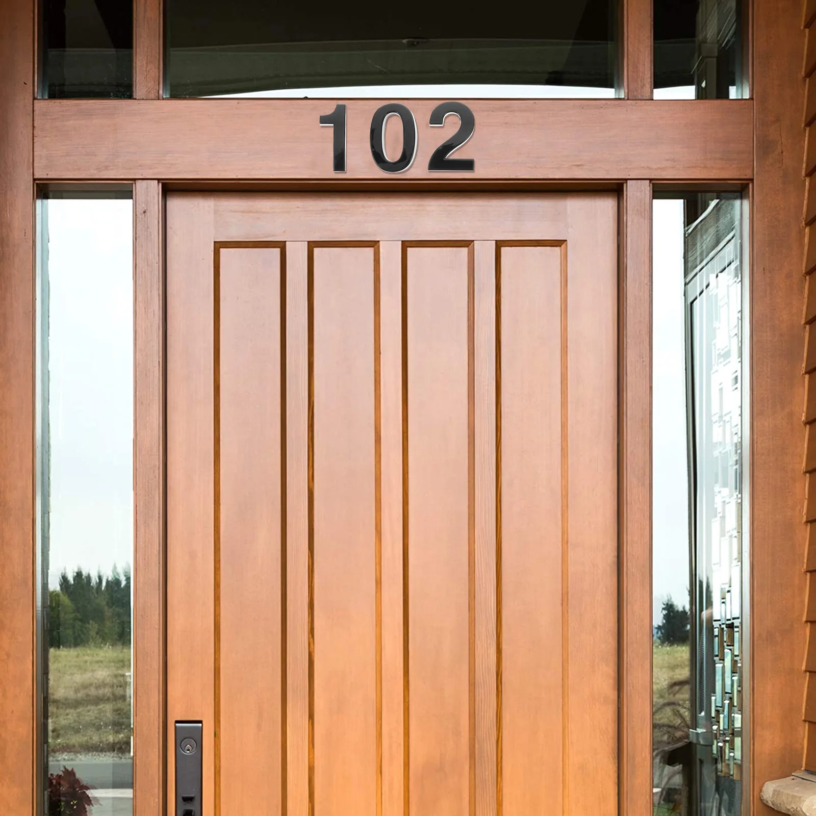 

10pcs 3D Numbers Sticker Resin Self-Adhesive House Door Number Signboard For Mailbox Window 0-9 Address Marker Sticky Number