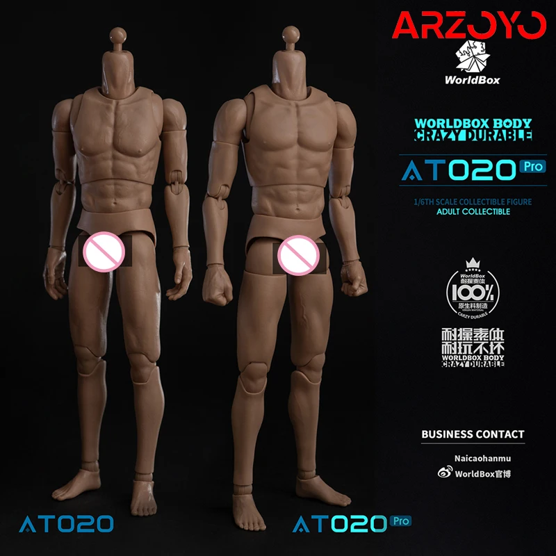 In STOCK WorldBox AT020 Pro 1/6 Male Flexible Joint Body 12-inch Male Soldier Action Figure Super Crazy Durable Body