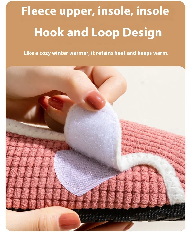 Adult Floor Shoes and Socks Men's and Women's Autumn and Winter Indoor Non-slip Soft Fleece Slippers Cool Socks Thick Home Socks