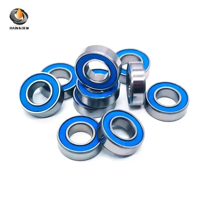 10PCS 688RS Ball Bearings 8x16x5 mm ABEC-7 Hobby Electric RC Car Truck 688-2RS Blue Sealed 688 RS 2RS Bearing