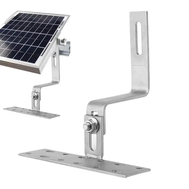 

Solar Panel Brackets Adjustable Upright 90 Degree Roof Hook Solar Panel Mounting Roof Panel Connector Roof RV Boat And Off-Grid