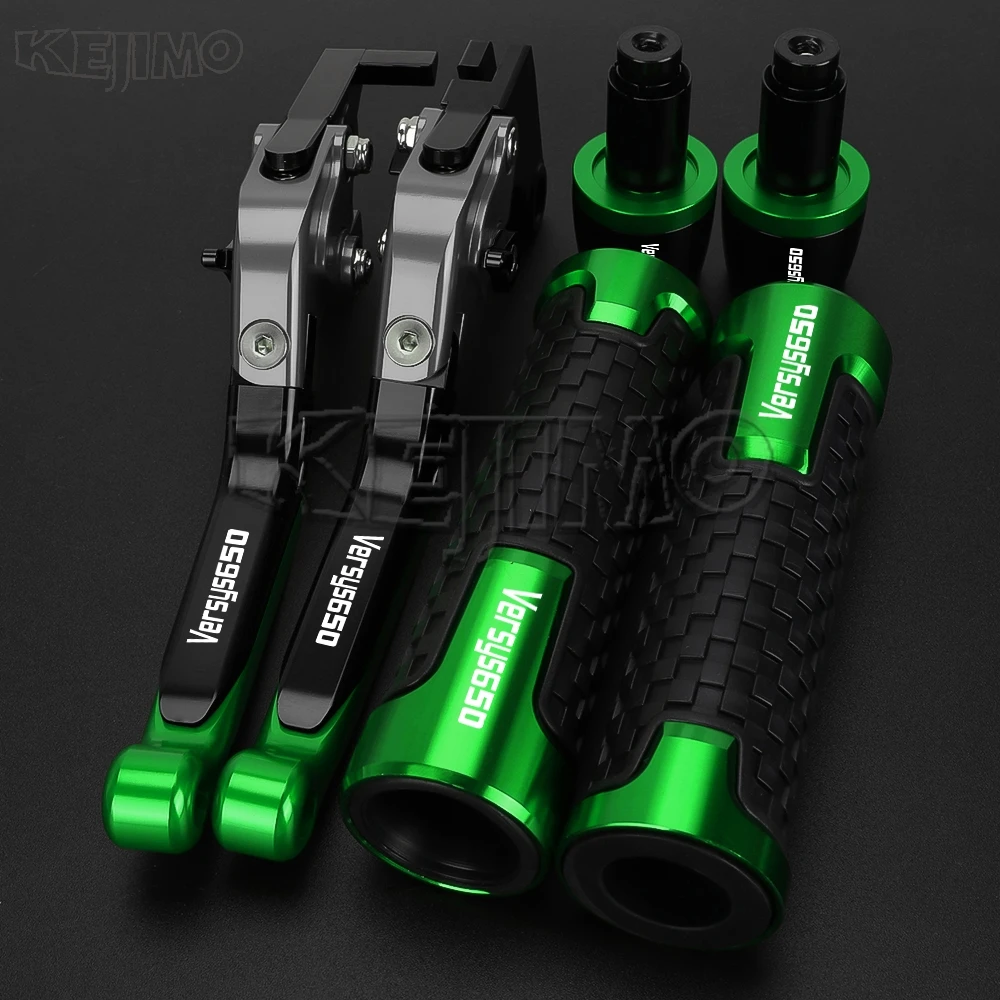 

For Kawasaki VERSYS650 VERSYS 650 cc 2015-2016 Motorcycle Accessories CNC Folding Adjustable Brake Clutch Levers Handlebar grips