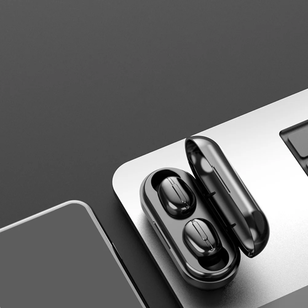 

1 Set Earbuds 5.0 Wireless Earbuds Charging Case Ipx6 Waterproof Sports Earphones Portable Mini Headsets Binaural