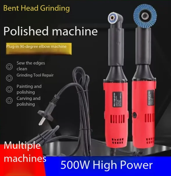 Electric Seam Polisher Cleaning Machine 6-Speed 90-Degree Elbow Multi-Functional Mold Polishing Tile Cutting 220V/110V