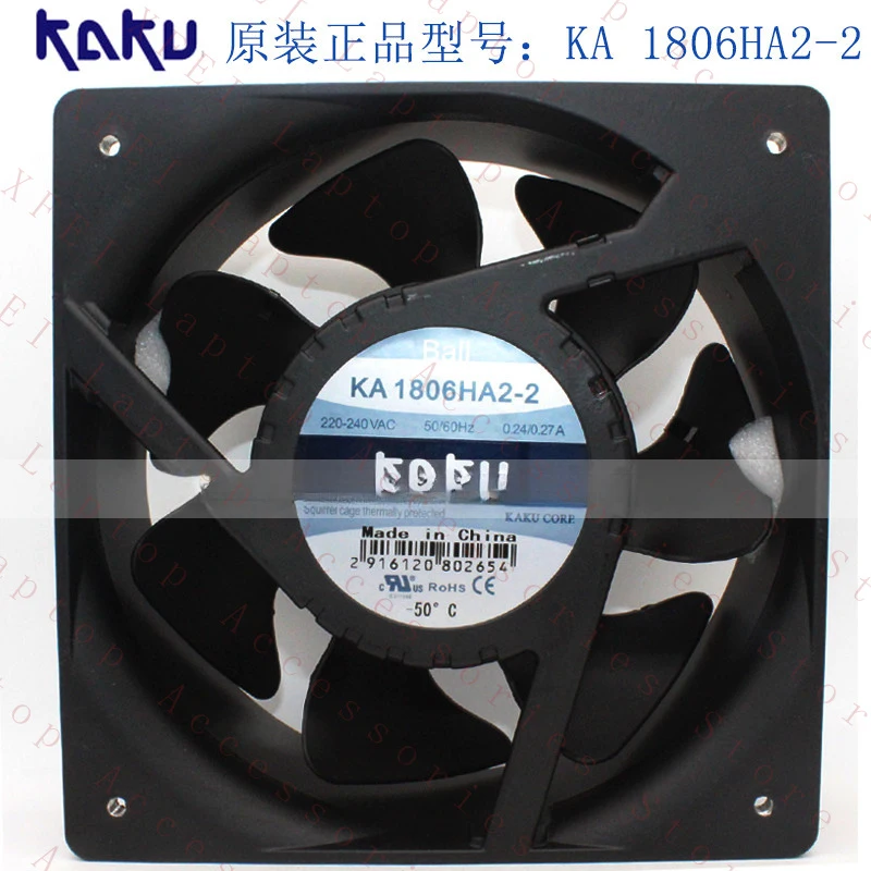 

D 1pc FOR KAKU KA1806HA2 220V 0.24A 18065 180mm Axial Fan