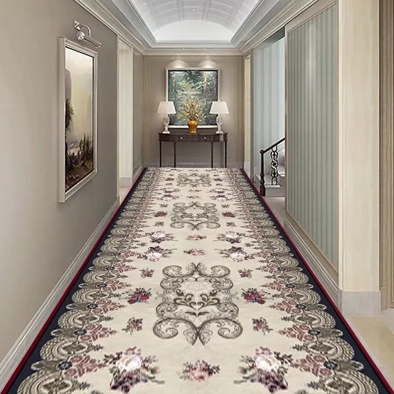 

Hallway Carpet Frame Hall Carpet Entryway Path To Floor in The Corridor Runner Rug Doorway Kitchen Aisle Mat Size Customized