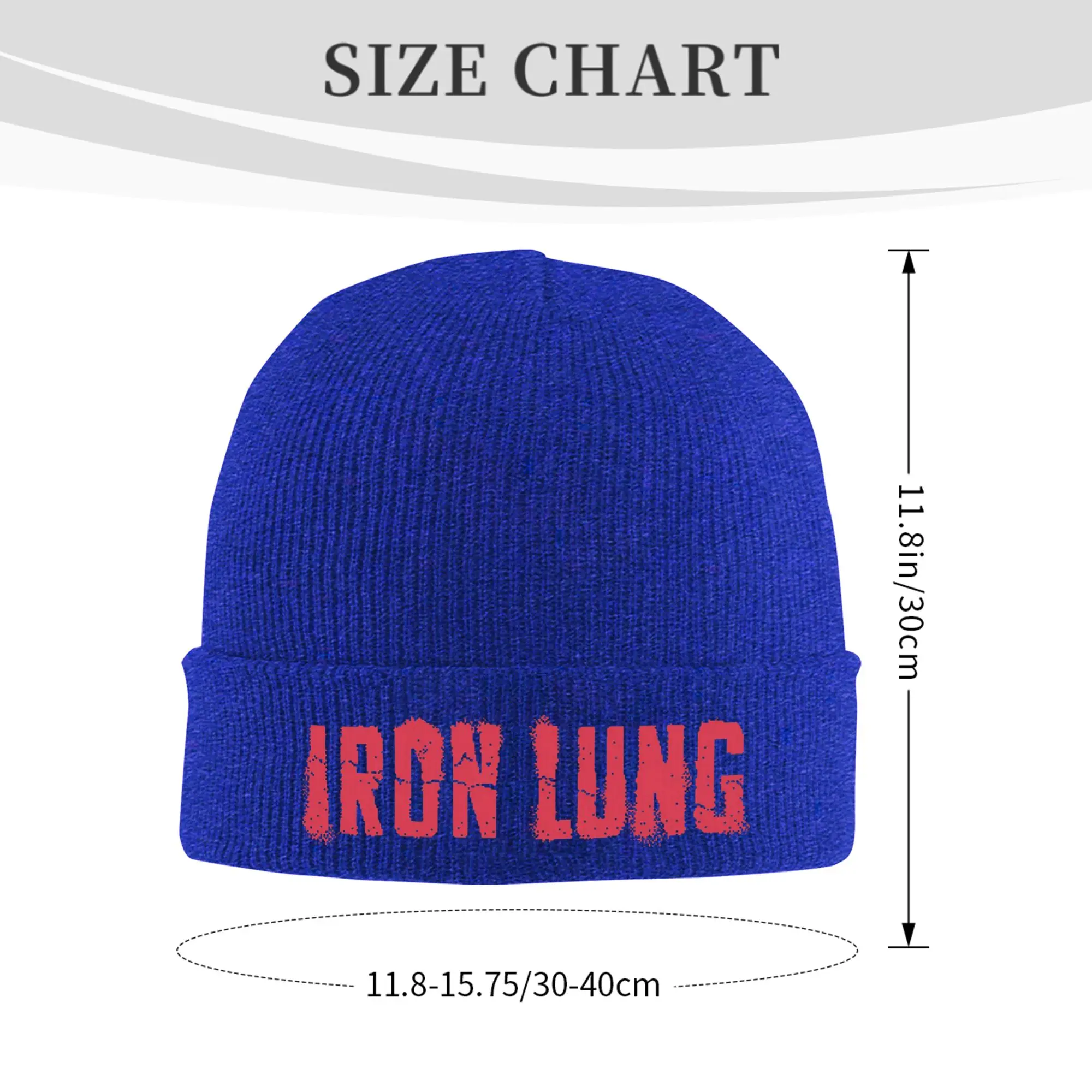 Iron Lung simple pixel art title Winter Skullies Beanies Hat Warm Autumn Knitted Hats Bonnet Caps for Women Men