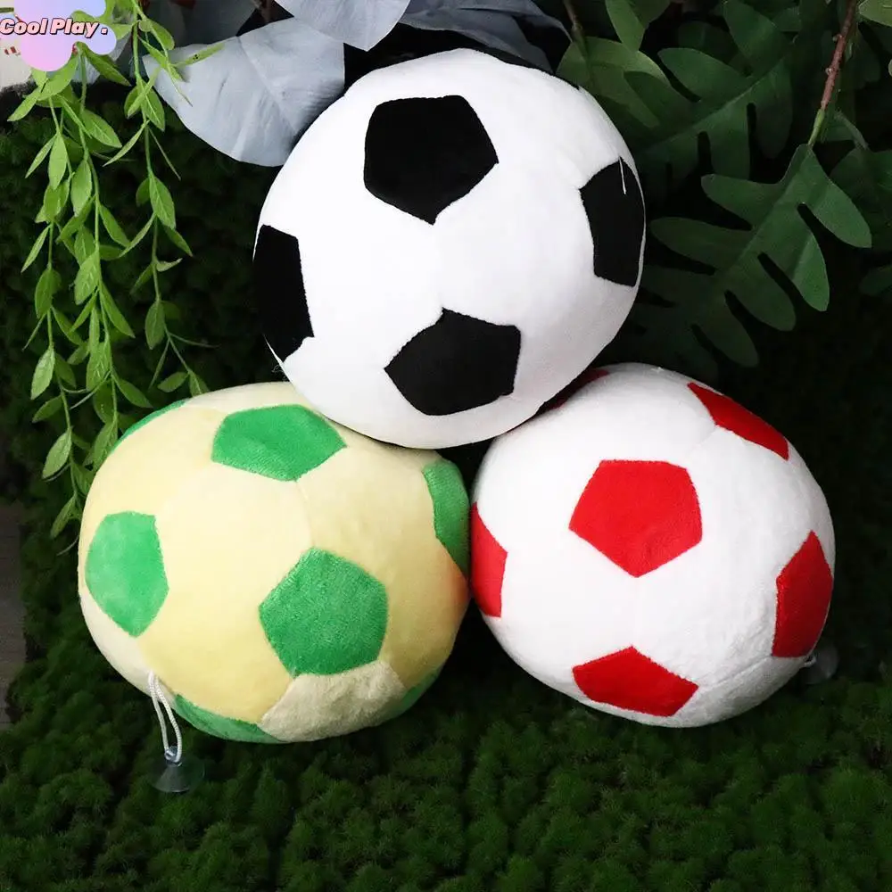 

Home Decor Throw Pillow Soft Birthday Gift Football Stuffed Toys Sofa Cushion Soccer Ball Plush Toy Simulation Ball Plush Toys