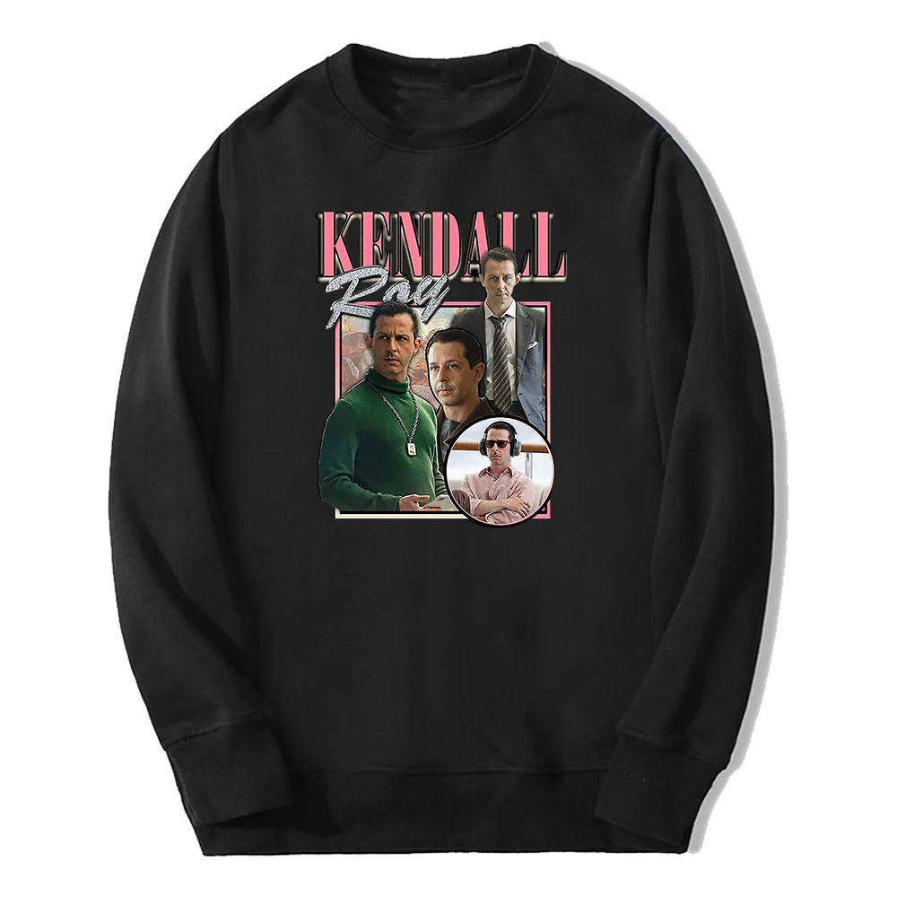 KENDALL Roy merch เสื้อกีฬาคอกลมแขนยาวใส่ได้ทั้งชายและหญิงเสื้อกันหนาวแฟชั่น2023