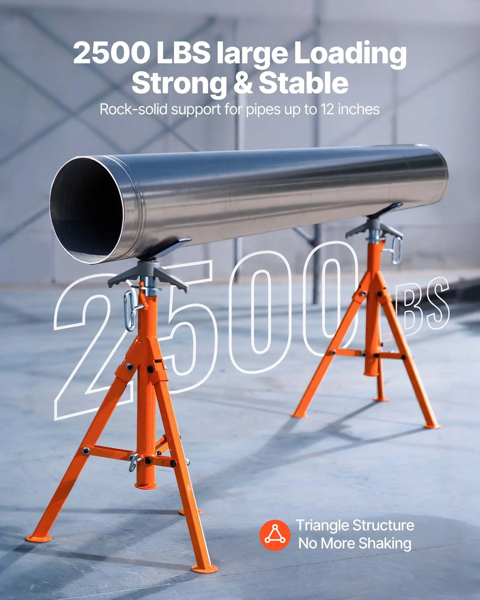 690-1320 mm réglable # Support de rouleau en acier massif 45, capacité de charge maximale 1134 kg, support auxiliaire pliable pour le travail du bois, pour scie sur table, dégauchisseuse et ponceuse, support de maintien de matériaux