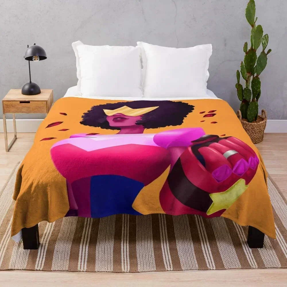 

Steven Universe Garnet Throw Blanket Foldable Soft Warm Blanket for Outdoor Use