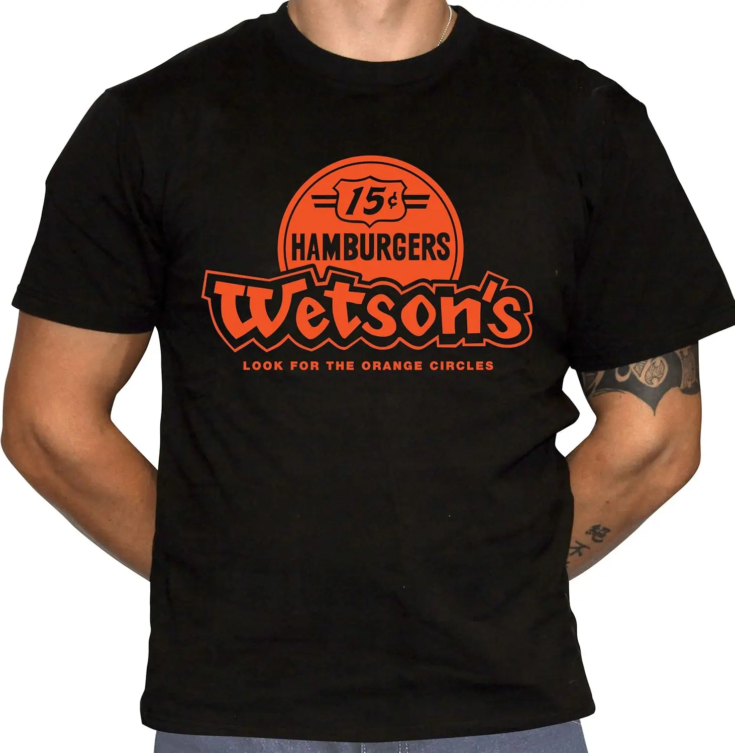 Wetson's Hamburgers - Defunct Hamburger Chain - 100% Preshrunk Cotton T-Shirt